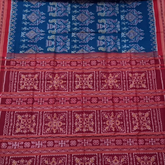  Ikkat Sambalpuri Cotton Saree 