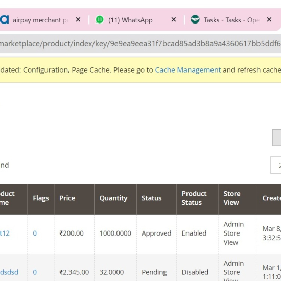 Testing product multi image