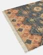 Blue Jute Woven Dhurrie