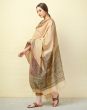 Cotton Silk Madhubani Printed Dupatta