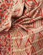 Red Modal Ajrakh Printed Dupatta