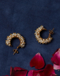 Silver Golden Plated Dangler Earrings