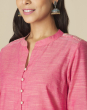Cotton Embroidered Long Kurta