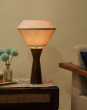 Natural Brown Kesar Lamp With Shade