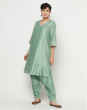 Cotton Silk Ganga A-Line 2Pc Kurta Set