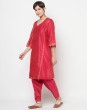 Cotton Silk A-Line 2Pc Kurta Set