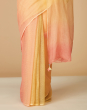Pink Cotton Tie and Dye Sari