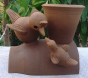 Terracotta Penstand