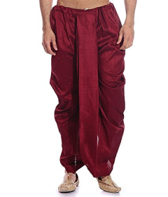 Uri and MacKenzie Ethnic Dupion Silk Dhoti Pant Only