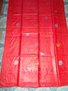 Tussar Ghicha  Silk Saree