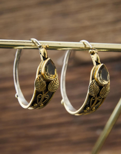 Multi Silver Hoops Earrings