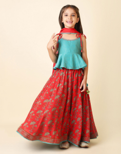 Baby girls lehenga choli1