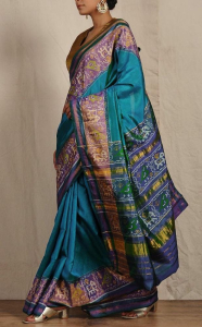 Single Ikat Handloom Patola Saree