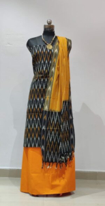 Ikat Chudidhar