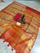 TUSSAR GHICCHA multi SILK SAREE WITH JARI WORK ( SIVORY DIEY)