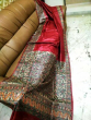 Madhubani Painted Silk Saree