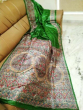 Madhubani Painted Silk Saree