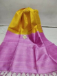 Pure multi color Silk Saree