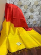 Pure multi color Silk Saree