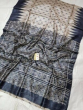 Tussar Ghicha Pink, Yellow Silk Saree