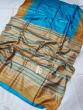 Tussar Ghicha Pink, Yellow Silk Saree