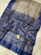 Tussar Ghicha Pink, Yellow Silk Saree