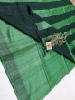 Pure Green Silk Saree