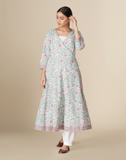 Cotton Printed Long Kurta