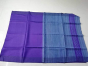 Tussar Blue Silk Saree