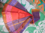 Mangalagiri Cotton orange Saree