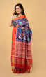 Double Ikat Patola Saree multi color