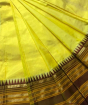 Narayanpet Silk Saree (Yellow)