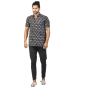 Louis  Men Western Wear-Grey