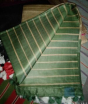 Tussar Ghicha Green  Silk Saree